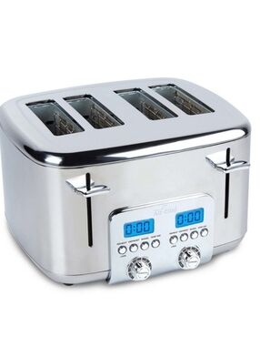 All-Clad 4-Slice Stainless Steel Digital Toaster